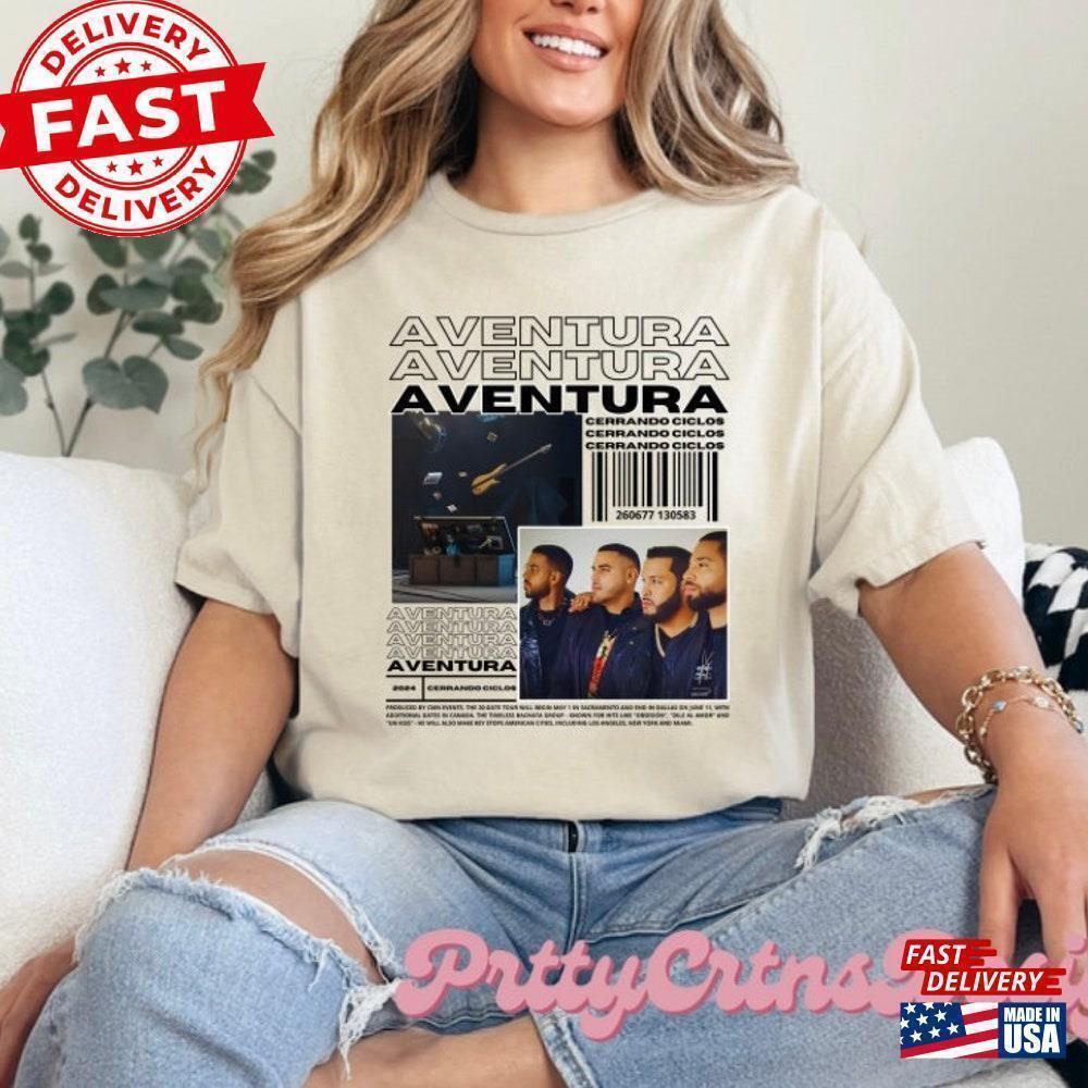 Cerrando Ciclos Tour Aventura Romeo Santos Bachata Fan T-Shirt